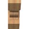 Ekena Millwork Funston Slat Smooth Bracket w/ Offset Brace, Western Red Cedar, 7 1/2"W x 18"D x 18"H BKT0806X18X18FST06SWR - alternate 4